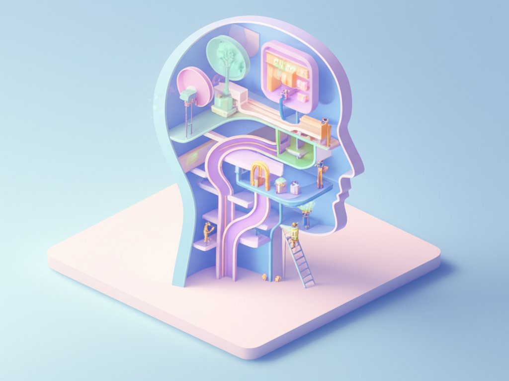 Visualizing the inner architecture of kindness, shaping a compassionate mindset.