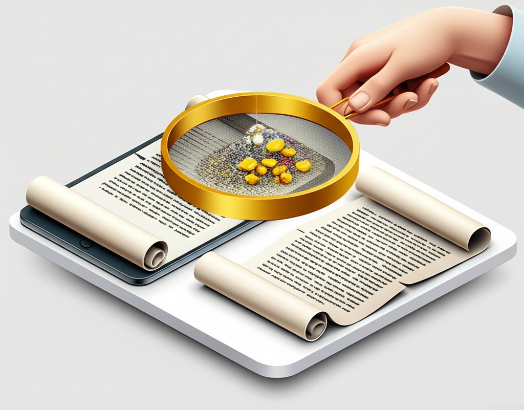 Discerning gold from glitter: identifying truly good, impactful quotes.