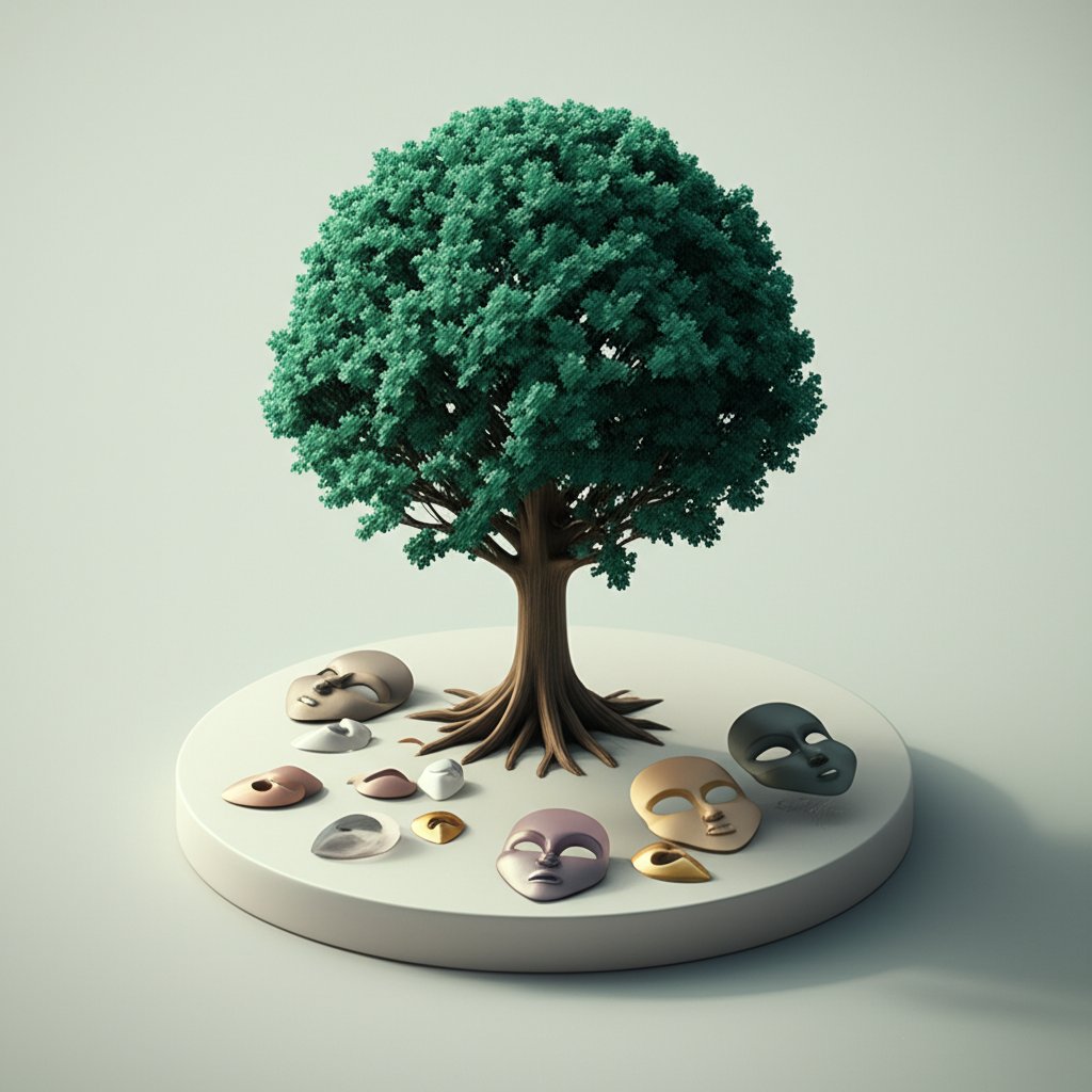 Visualizing character's lasting power and integrity outweighing fleeting reputation.