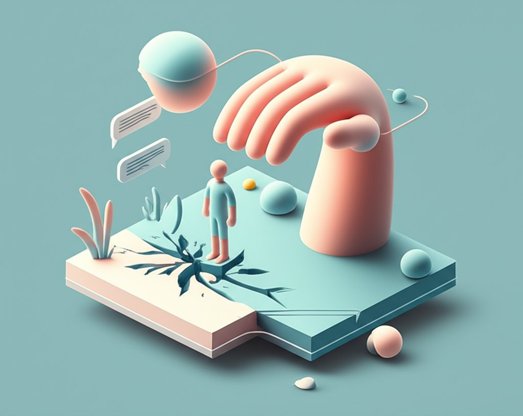 Showing genuine, practical support and empathy, beyond a simple question.