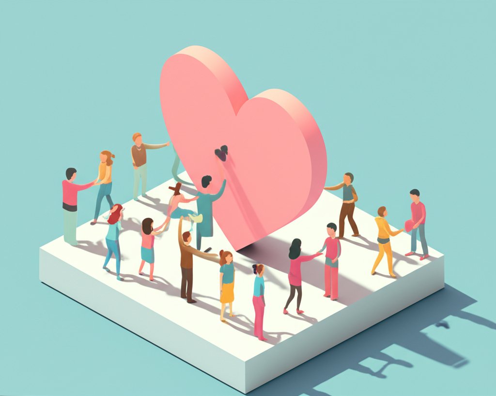 Lovely inspirational messages to inspire unconditional love for all.