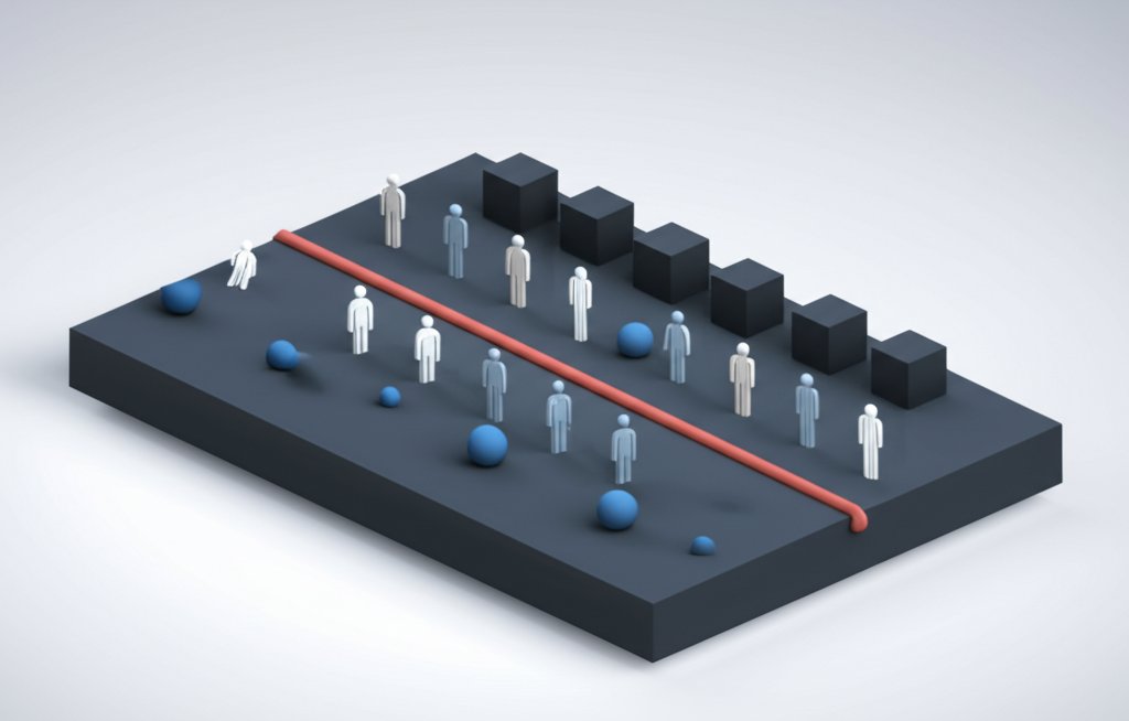 Visualizing the undeniable gravity and profound impact of a well-placed line.