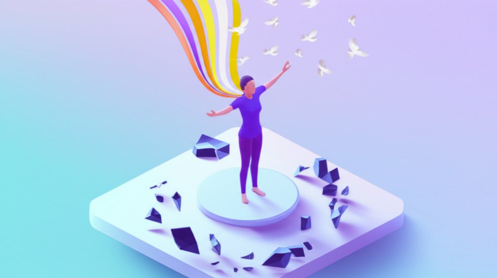 Inspirational quote on the strength required to let go of a relationship.