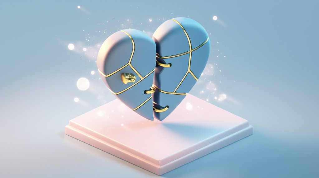 Sad break up quotes for mending a broken heart and healing.