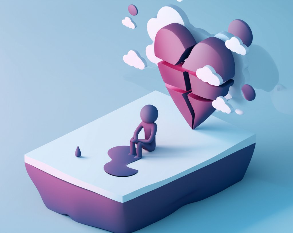 Understanding heartbreak and grief's intense emotional pain. Why it hits so hard.